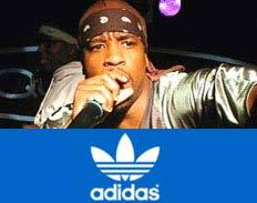 Vind et par Adidas-sko signeret af Masta Ace!!!